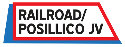 rr-posillico-2020-logo Railroad/Posilico JV red and blue icon