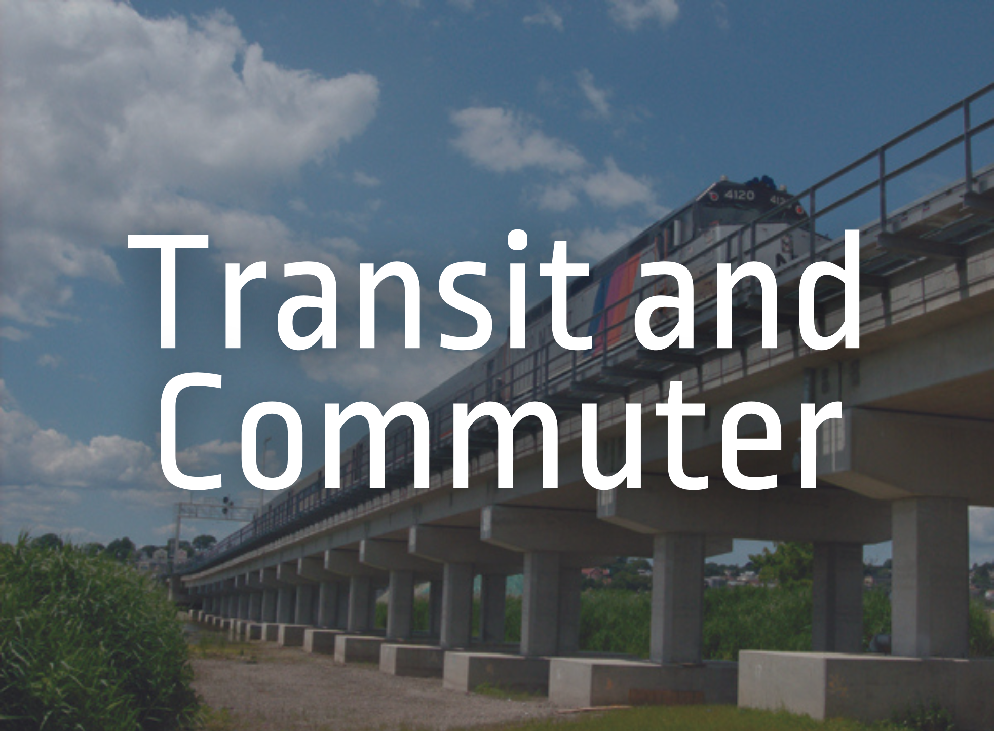 Train going on a track