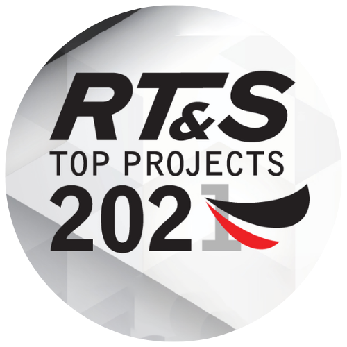 RT&S Top Projects 2021 graphic